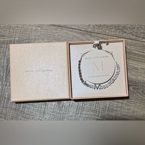 Silver Bracelet with Charms